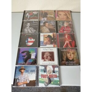 Late 90's-Early 2000's Country Music CD Lot Of 14 Jackson, Keith, Nelson & More